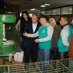 Градоначалникот ја посети изложбата на избрани видови украсни птици и животни во организација на Здружението „Трагопан“
