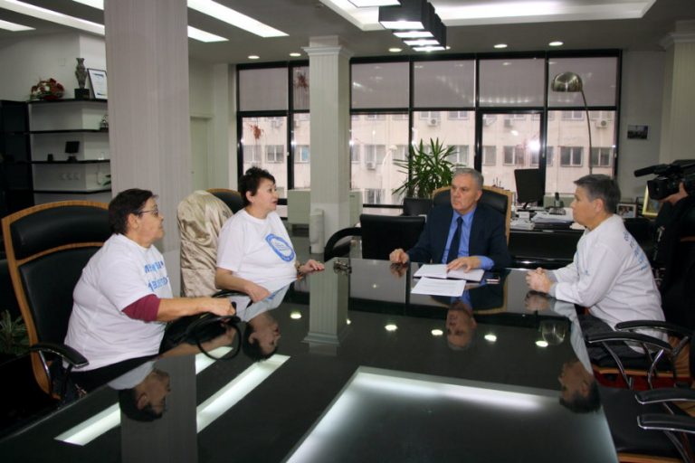 Градоначалникот Јованоски им вети финансиска помош и просторија за работа на здружението на граѓани со дијабетес