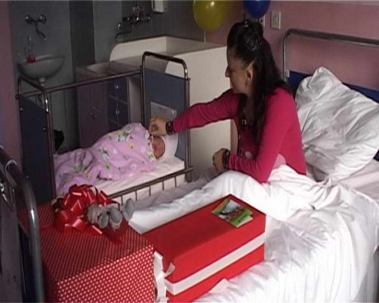 Првото новороденче  во Прилеп е девојче