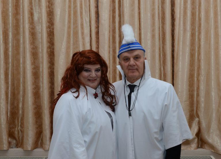 Семејството Јованоски со свои маски за „Прочка 2018“