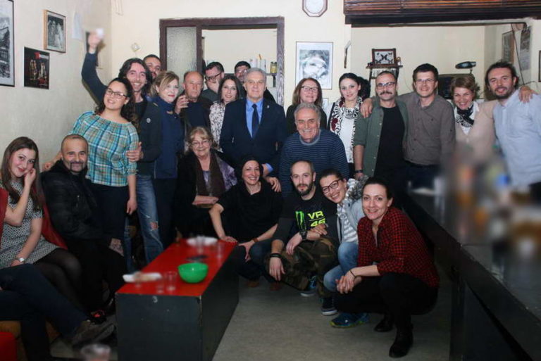 Градоначалникот Илија Јованоски на ансамблот „Војдан Чернодрински“, му го честиташе Светскиот ден на театарот