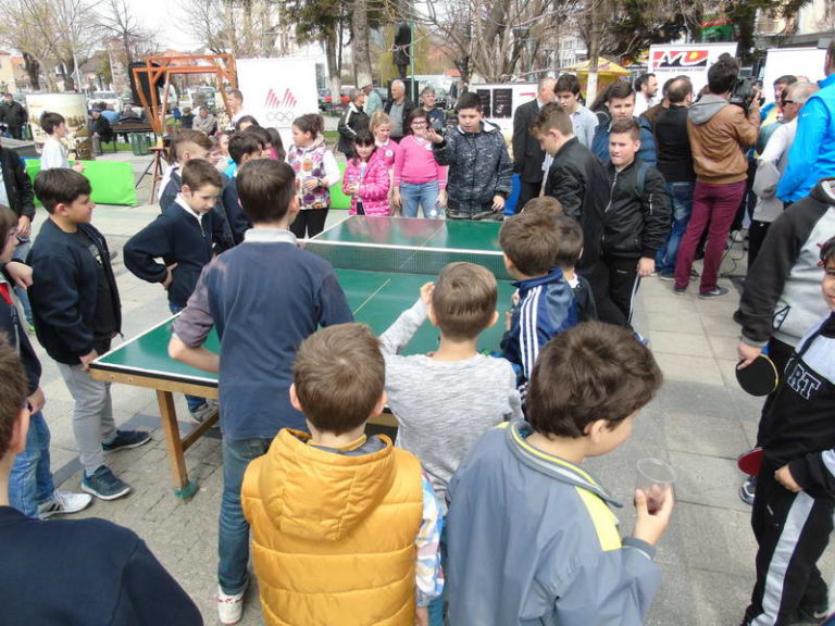 Општина Прилеп, МОК и Пинг-понг Федерацијата го слават Меѓународниот ден на спортот во Прилеп