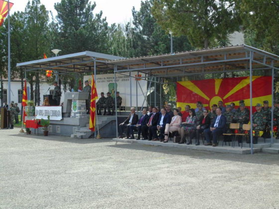 Во касарната „Мирче Ацев“ одбележан Денот на артилерискиот баталјон