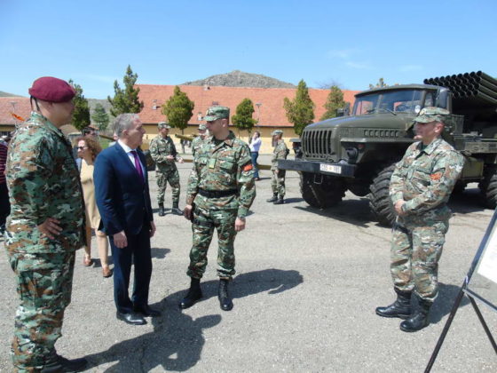 Во касарната „Мирче Ацев“ одбележан Денот на артилерискиот баталјон