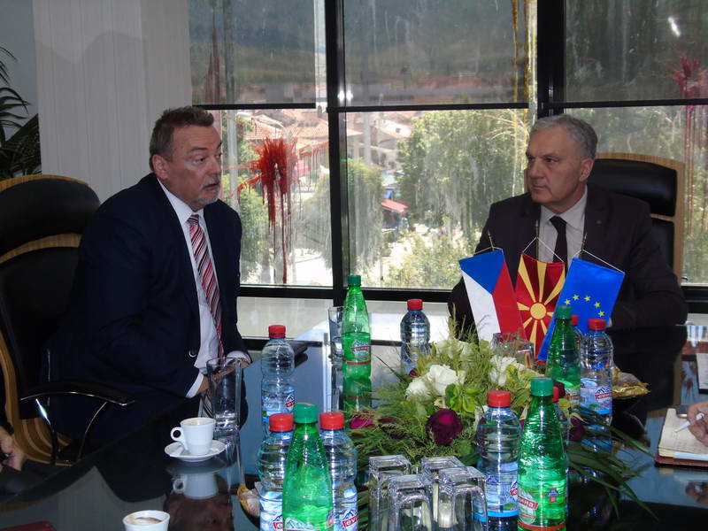 Општина Прилеп воспоставува економска и културна соработка со амбасадата на Чешка