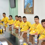 Државните ракометни шампиони во кадетска конкуренција, на прием кај градоначалникот Јованоски