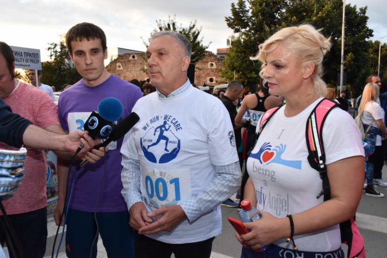 Јованоски: Денеска прилепчани за прв пат заедно со хуманитарна трка помагаат за своите сограѓани со церебрална парализа!