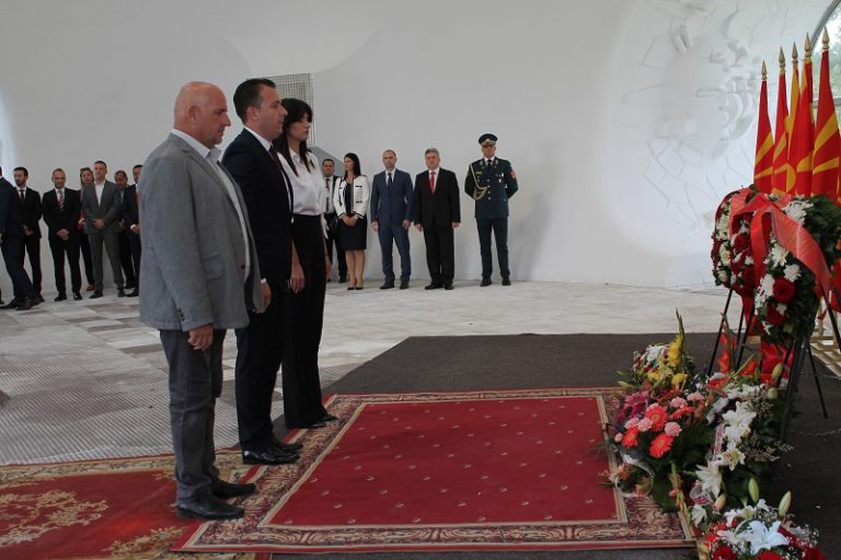 Делегација од Советот на Општина Прилеп го чествуваше Илинден во Крушево