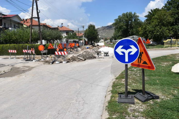 rekonstrukcija vodovodni cevki prilep 1
