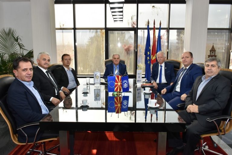 Средба на градоначалникот Јованоски и Гувернерот на словенечкиот Ротари клуб, Јанез Липец