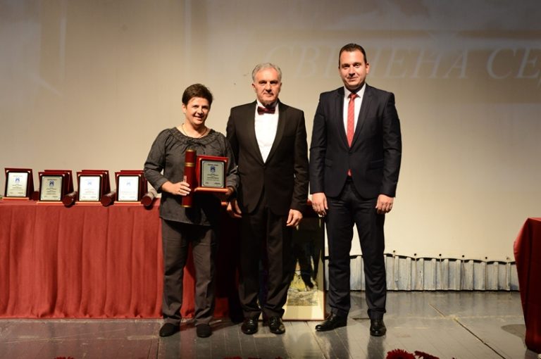 Валентина Пурдеска – награда Диплома 3ти Ноември 2018 – Прилеп