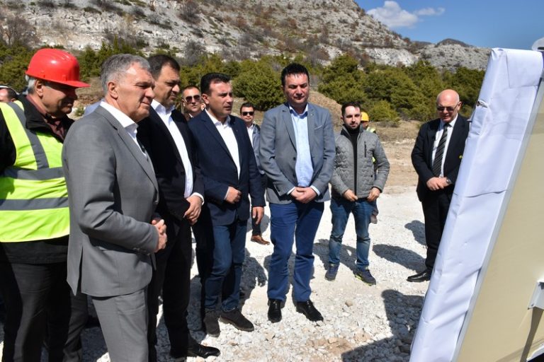 Увид во градежните активности на магистралниот гасовод Неготино – Кавадарци – Прилеп – Битола