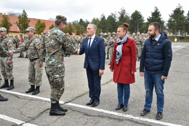 Во прилепската касарна „Мирче Ацев“ одбележан Денот на артилерискиот баталјон