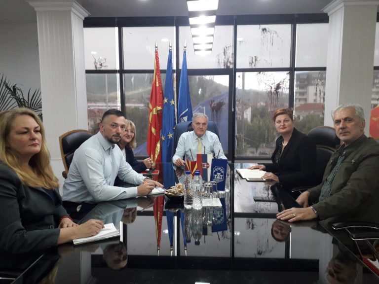 Средба на градоначалникот Јованоски со амбасадорката на Р. Србија, Душанка Дивјак – Томиќ