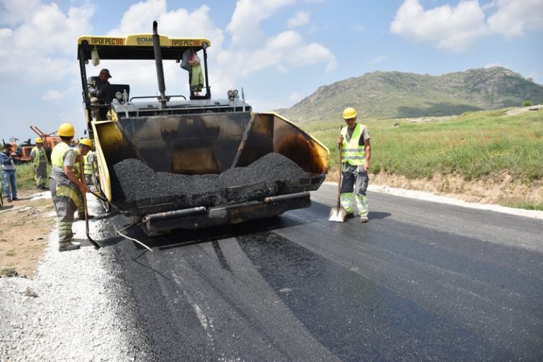 Реконструкцијата на патниот правец Прилеп – Вештачко езеро