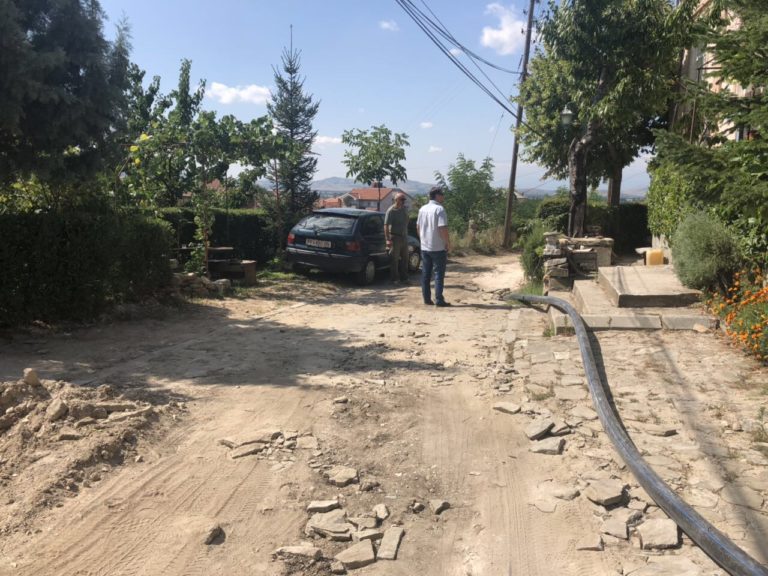 „Водовод и канализација“ интензивно работи на менување на старата водоводна мрежа во градот