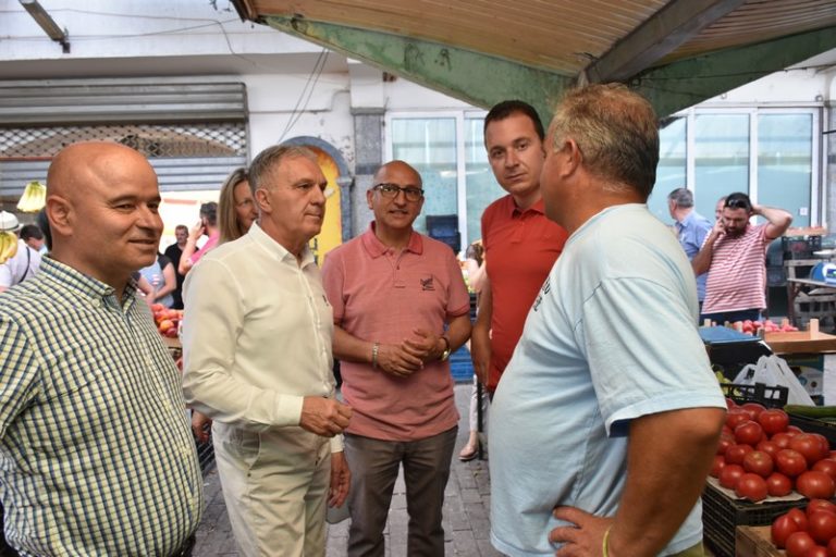 Министерот за земјоделство Трајан Димковски, во посета на општина Прилеп