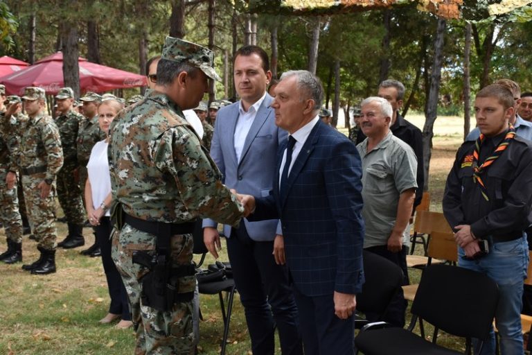 Денот на АРМ одбележан во касарната „Мирче Ацев“