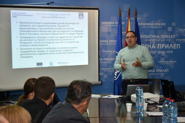 Велосипедска патека, тераси, летниковци и спортски игралишта – содржини на проектот „Прилепско езеро – Нови авантури, нови можности“