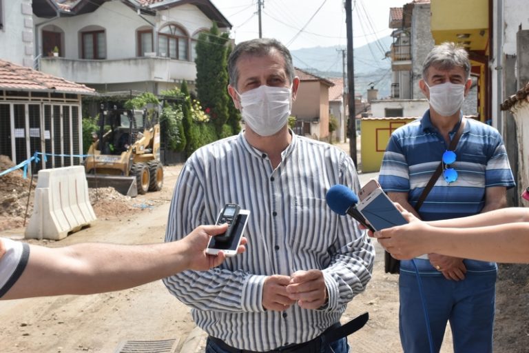„Водовод и канализација“ привршува со замена на старата водоводна линија на „Јоска Јорданоски“ со нова полиетиленска