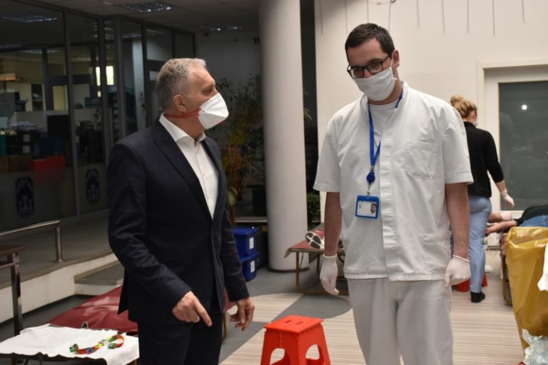 Јованоски: Дарувајќи крв, граѓаните на општина Прилеп покажаа висок степен на свест, солидарност и хуманост