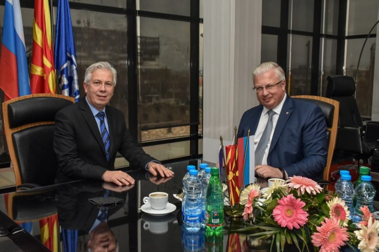 Средба на градоначалникот  Јовчески со амбасадорот на Руската Федерација