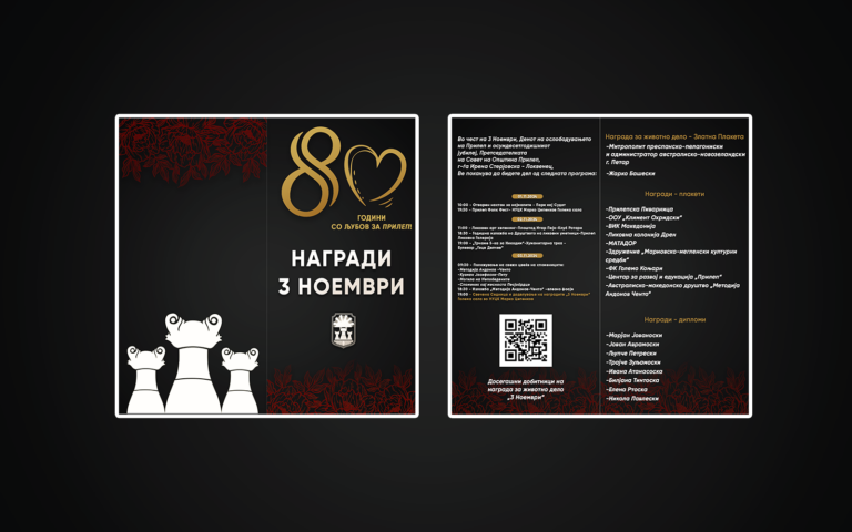 Програма за 3 ноември – Денот на ослободувањето на Прилеп